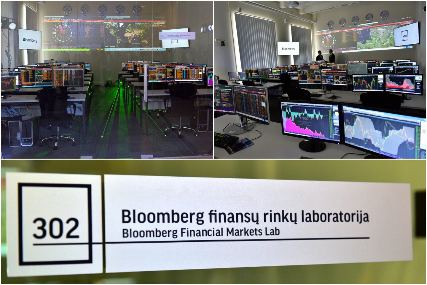  Kauno technologijos universiteto Ekonomikos ir verslo fakultetas (KTU EVF) buvo pakviestas prisijungti prie tarptautinio aukšto lygio universitetus vienijančius „Bloomberg L.P.“ įkurto tinklo ELP.<br> KTU nuotr.
