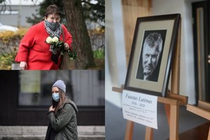 Sostinėje atsisveikinama su kompozitoriumi Faustu Latėnu