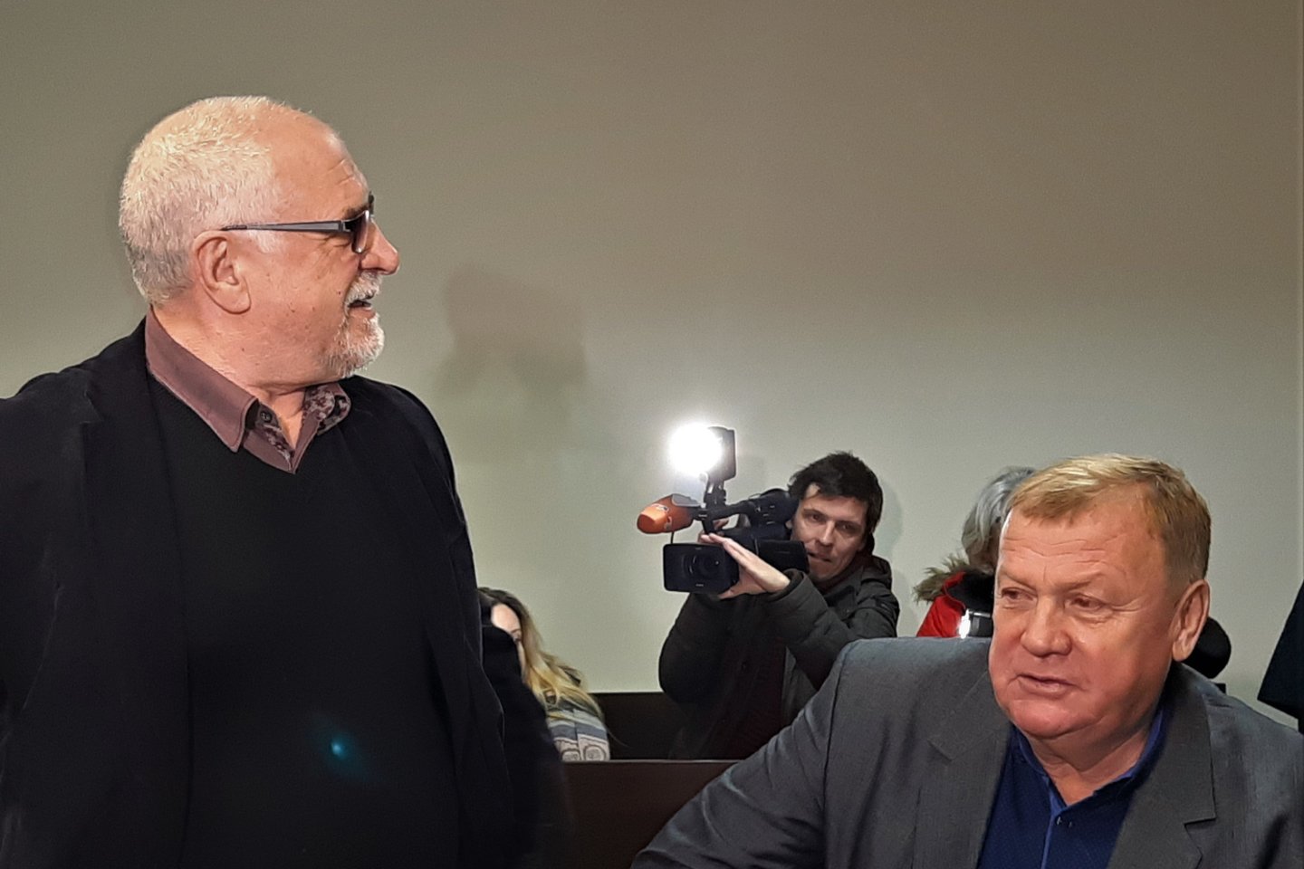 Klaipėdos apygardos teismas dėl dopingo nuteistų B.Vyšniausko ir A.Jakimavičiaus skundus atmetė.<br> G.Pilaičio nuotr.
