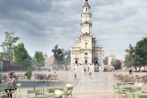 Kaunas ruošiasi svarbiausiam remontui – automobilių neliks, aikštę atvers miestiečiams