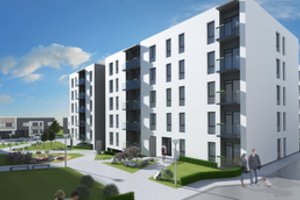 Pilaitėje statybos nestoja – prie naujo prekybos centro kils dar trys daugiabučiai