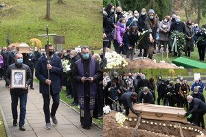 Kompozitorius Faustas Latėnas išlydėtas į paskutinę kelionę