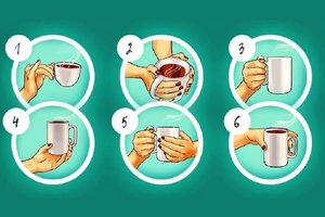 Kaip mėgstate laikyti puodelį? Šis įprotis išduoda įdomių dalykų