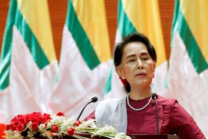 Mianmaro rinkimuose Aung San Suu Kyi partija turėtų užsitikrinti antrą kadenciją