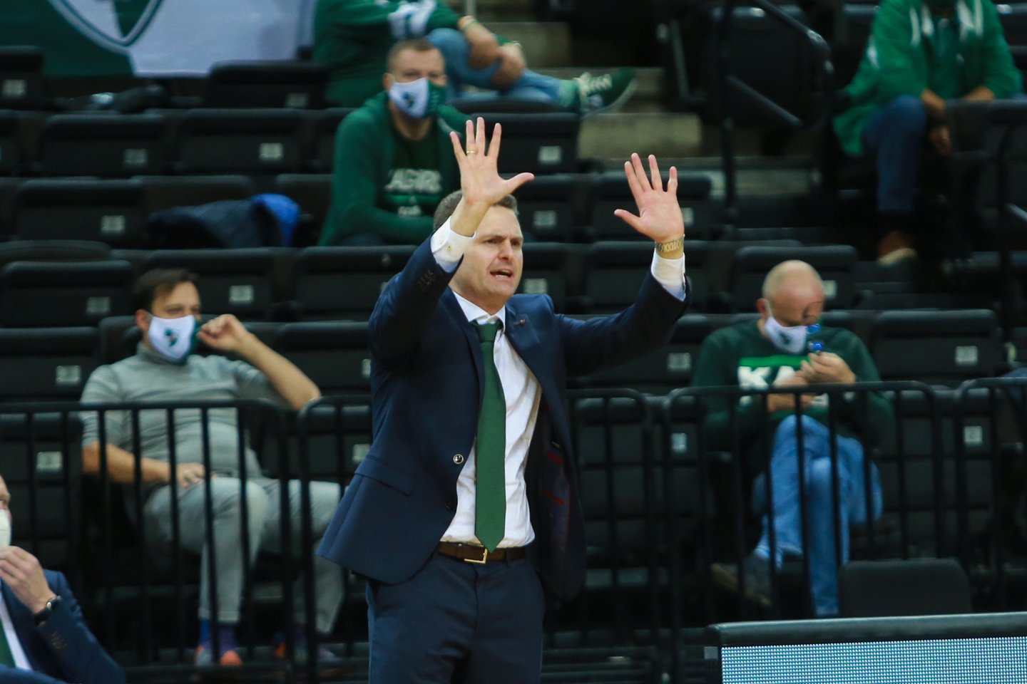 Kauno ekipa turėjo pripažinti varžovų pranašumą.<br>G.Bitvinsko nuotr.