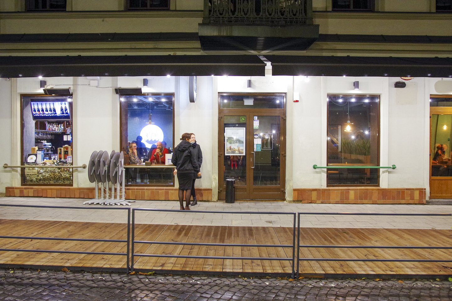 Nuo šeštadienio Lietuvoje trims savaitėms įvedamas visuotinis karantinas.<br>V.Ščiavinsko nuotr.