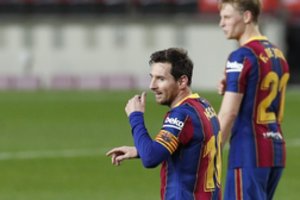 Po keitimo pasirodęs L. Messi nukalė „Barcelona“ pergalę Ispanijoje
