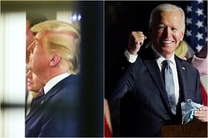 D. Trumpo erą užbaigiantis J. Bidenas kreipėsi į tautą: „Atėjo laikas Amerikai susivienyti. Ir sveikti“