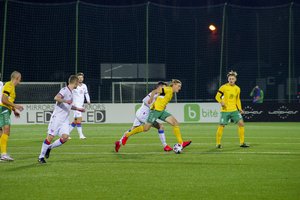 Farerų salas nugalėjusi Lietuvos rinktinė pakartojo istorinį pasiekimą