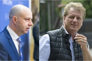 Po S. Čaplinsko pasisakymų A. Veryga pratrūko: priminė visus praeities skandalus ir jo žmonos provokuojantį laišką