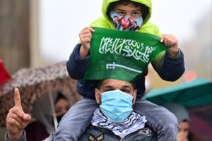 Prie Saudo Arabijos ambasados Hagoje paleisti keli šūviai, apie sužeistuosius nepranešama