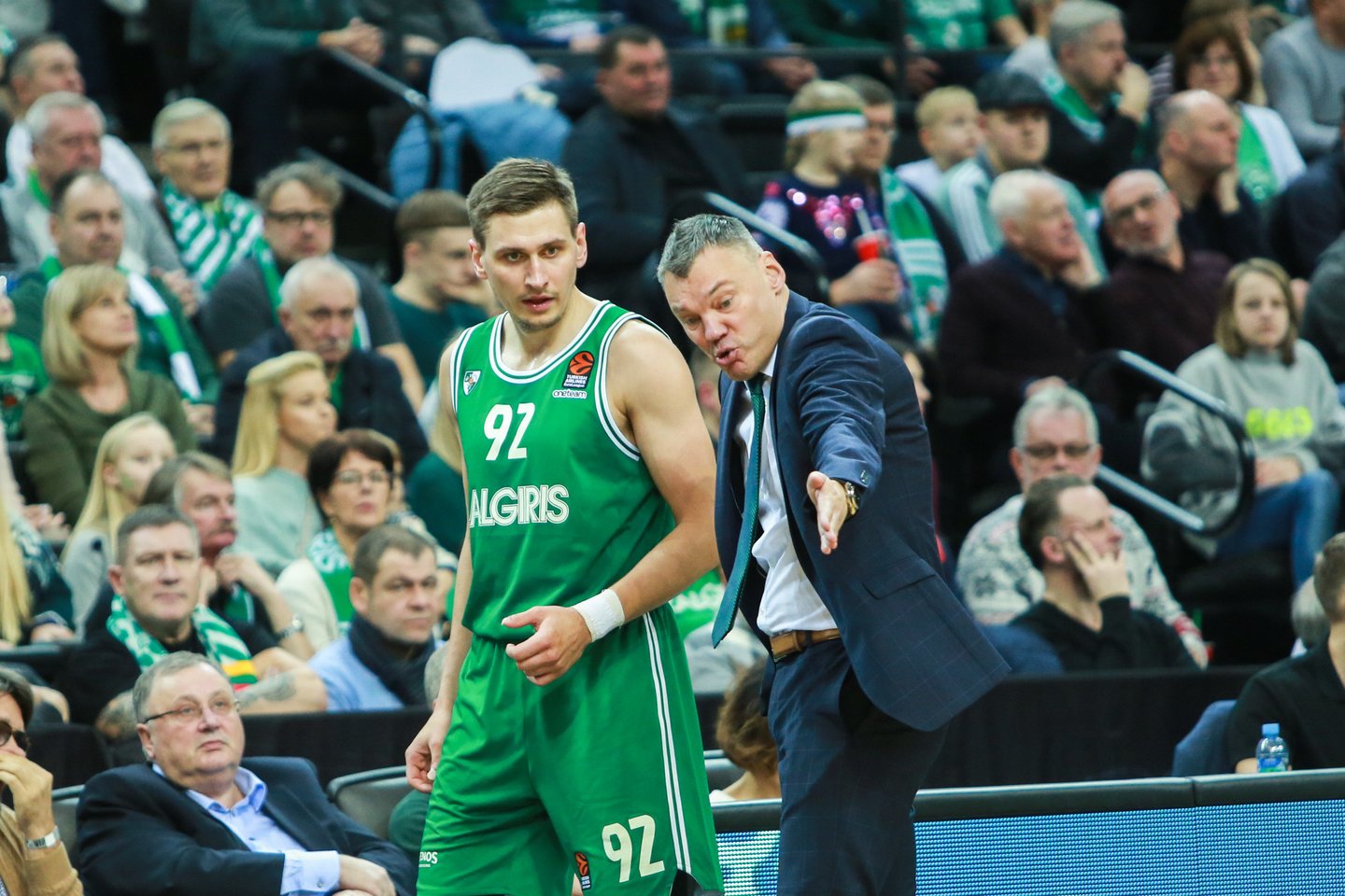 E.Ulanovas ir Š.Jasikevičius dar praėjusiame sezone buvo Kauno klubo gretose.<br>G.Bitvinsko nuotr.