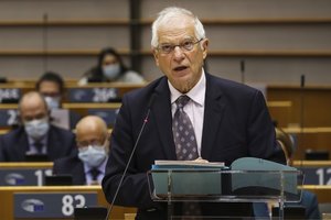 Europos Sąjunga reikalauja Kinijos atšaukti taisykles dėl Honkongo įstatymų leidėjų