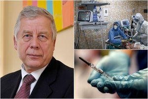 Dėl koronaviruso vakcinos įspėjęs profesorius atskleidė juodžiausią scenarijų