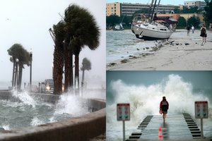 Galinga tropinė audra nusiaubė Floridos pakrantes