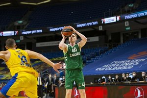 „Žalgiris“ Tel Avive neįmetė ir 60 taškų, tačiau M. Grigonis įvardijo kitą sutriuškinimo priežastį