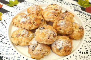 Greitai pagaminami sausainiai su obuoliais: receptas, vertas vien tik pagyrų