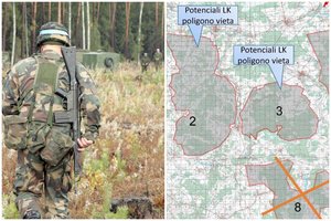 Kilus protestų bangai dėl naujo poligono Žemaitijoje jo užsigeidę kariškiai laikinai atsitraukia