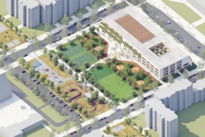 Vilniaus Tolminkiemio gimnazija laukia statytojų pasiūlymų: savivaldybė paskelbė tarptautinį atvirą rangos darbų pirkimą