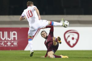 Vilniuje surengta repeticija padėjo Farerų Salų ekipai – latviams nepralaimėjo