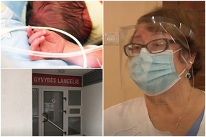 Medikė papasakojo apie gyvybės langelyje paliktą berniuką: jam atliktas koronaviruso testas