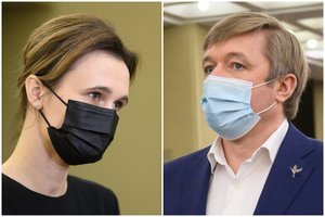 Išgirdęs V. Čmilytės-Nielsen pasiūlymą R. Karbauskis svaidosi žaibais: „Tokia naujoji politinė kultūra“