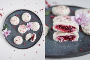 Sveikas ir gardus skanėstas: baltasis šokoladas su aviečių įdaru