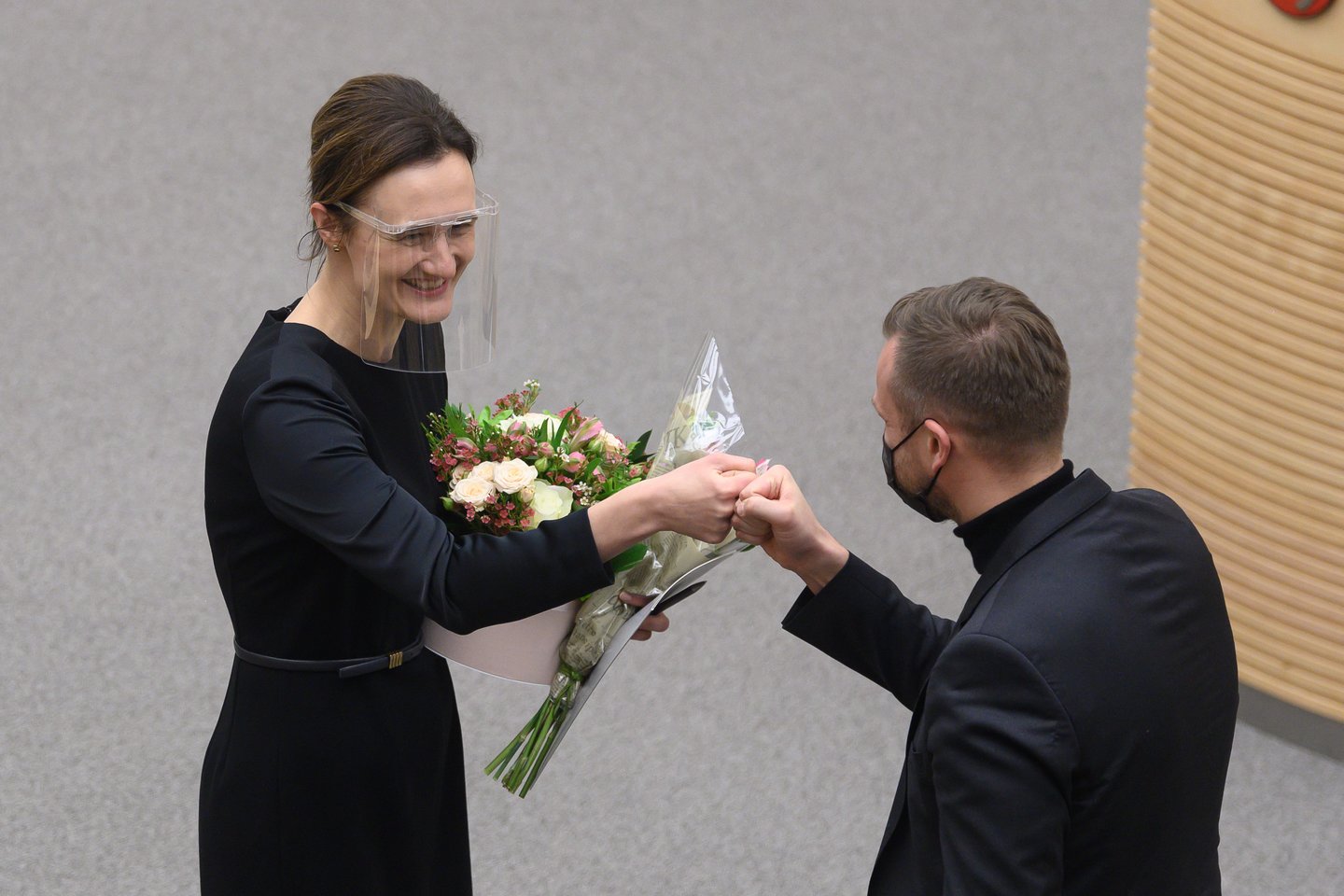 Liberalų sąjūdžio lyderė V. Čmilytė-Nielsen išrinkta Seimo pirmininke.<br>V.Skaraičio nuotr.