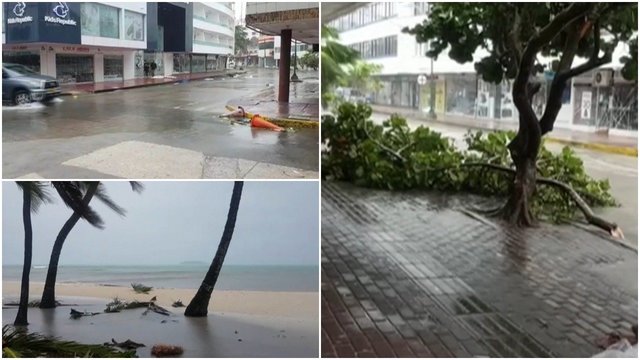 Galingas uraganas nusiaubė viską, ką galėjo: sunaikino 98 proc. salos