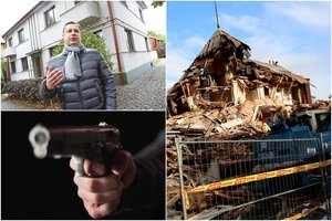 Art deco vilą drastiškai griovusiam kauniečiui – prokuratūros tūpsnis: siūloma švelni bausmė už ginklo laikymą ir vogto turto realizavimą