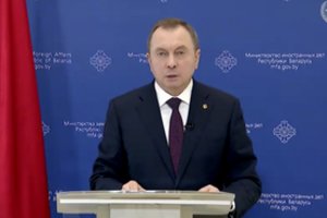 Baltarusijos URM vadovas žada atsakyti į Europos Sąjungos sankcijas