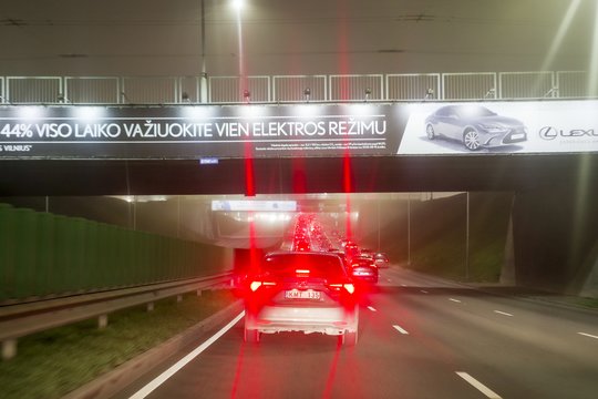 Eismo sąlygos: naktį numatomas lietus, vietomis rūkas