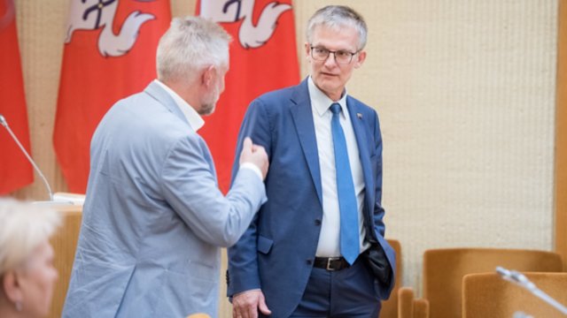 Išrinktas paskutinis Seimo vicepirmininkas: ketvirtoji pozicija patikėta J. Sabatauskui
