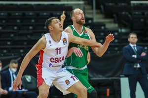 Iki galo kovojęs „Žalgiris“ krito prieš CSKA