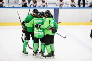 „Kaunas Hockey“ į Lietuvos čempionatą sugrįžo triumfuodami miesto derbyje