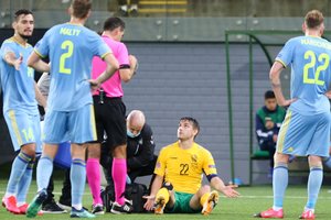 Lietuvos futbolininkai bandys išvengti vargų – sieks Kazachstaną priversti žaisti dėl išlikimo grupėje