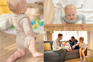 Kauniečiams smogė perkūnas iš giedro dangaus: vaikas gimė be vieno šlaunikaulio