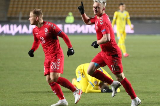 Pergalinga metų pabaiga: Lietuvos rinktinė įveikė Kazachstaną ir išliko Tautų lygos C grupėje