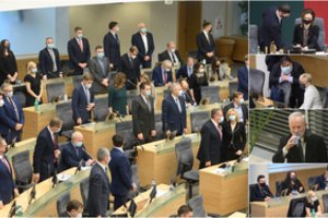 Valdantieji vėsina Seime kylantį gaisrą: po opozicijos pasipiktinimo keičia savo siūlymą