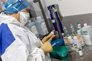 Vilniaus regione užimta apie 75 proc. lovų COVID-19 pacientams, ruošiamasi savaitgalio iššūkiams