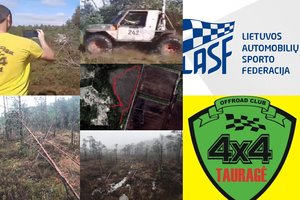 Paviešinus vaizdus apie išniekintą Laukesos pelkę automobilių sporto atstovai – lyg susitarę: varžybų ten nebuvo