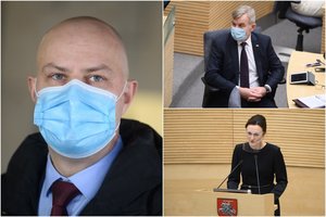 Į Seimą įsisukus koronavirusui A. Veryga ragina bent porai savaičių stabdyti parlamento darbą
