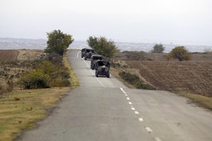 Azerbaidžano pajėgos pradeda atsikovotų teritorijų Kalnų Karabache perėmimą