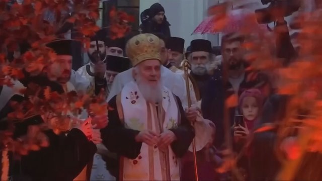 Nuo COVID-19 komplikacijų mirė Serbijos Ortodoksų Bažnyčios patriarchas Irinėjus