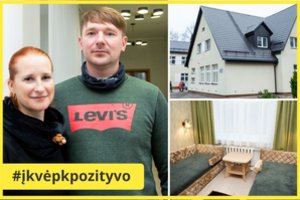 Kaip įrengti namą panevėžiečių pora patarimų kreipėsi ne į architektus ar dizainerius, o į senjorus
