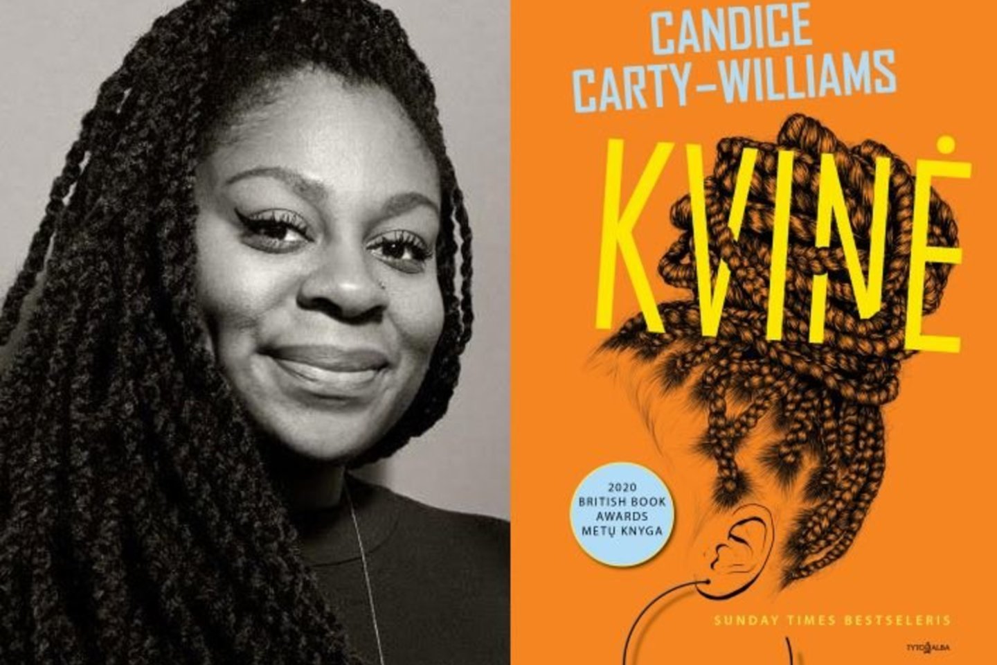 C.Carty-Williams romanas „Kvinė“ – provokuojantis žvilgsnis į jaunos juodaodės moters gyvenimą didmiestyje.