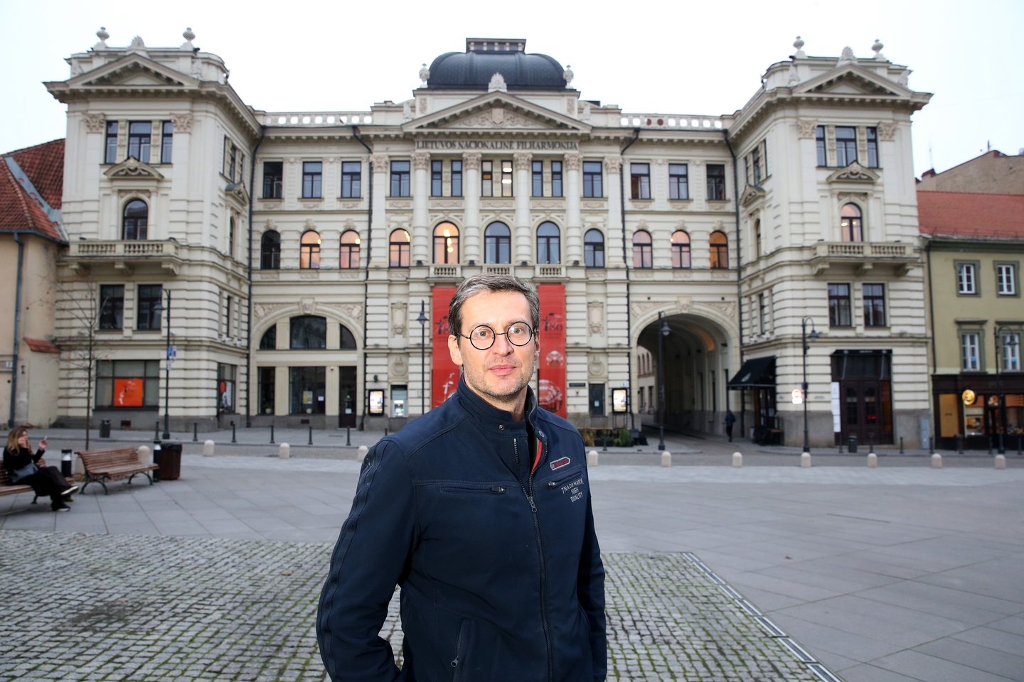 Nors maestro karjera pasuko į Šveicariją, Vilnius jo širdyje užima išskirtinę vietą: „Čia – tikrieji mano namai.“<br>R.Danisevičiaus nuotr.