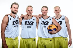 Uteniškių trijulių komanda sėkmingai startavo Katare