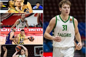 Eurolygos lietuviai: neįtikėtinai taikliai žaidęs A. Gudaitis, R. Jokubaičio gimtadienis ir nervingas M. Grigonis