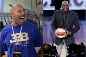 Plepys LaVaras Ballas fantazuoja: įvardijo sumą, už kurią sužaistų su Michaelu Jordanu – nori net ne 10 mln. dolerių